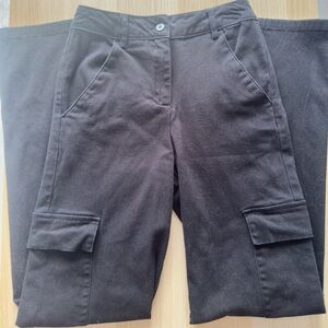 Black Cargo Pants- WINNERS